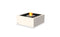 Ecosmart Fire Base 30 Fire Pit Table - Bone Finish / Stainless Steel Burner - ESF.O.BAS.30.BO